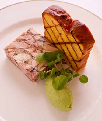 Food shot at Bodysgallen Hall Food shot at Bodysgallen Hall