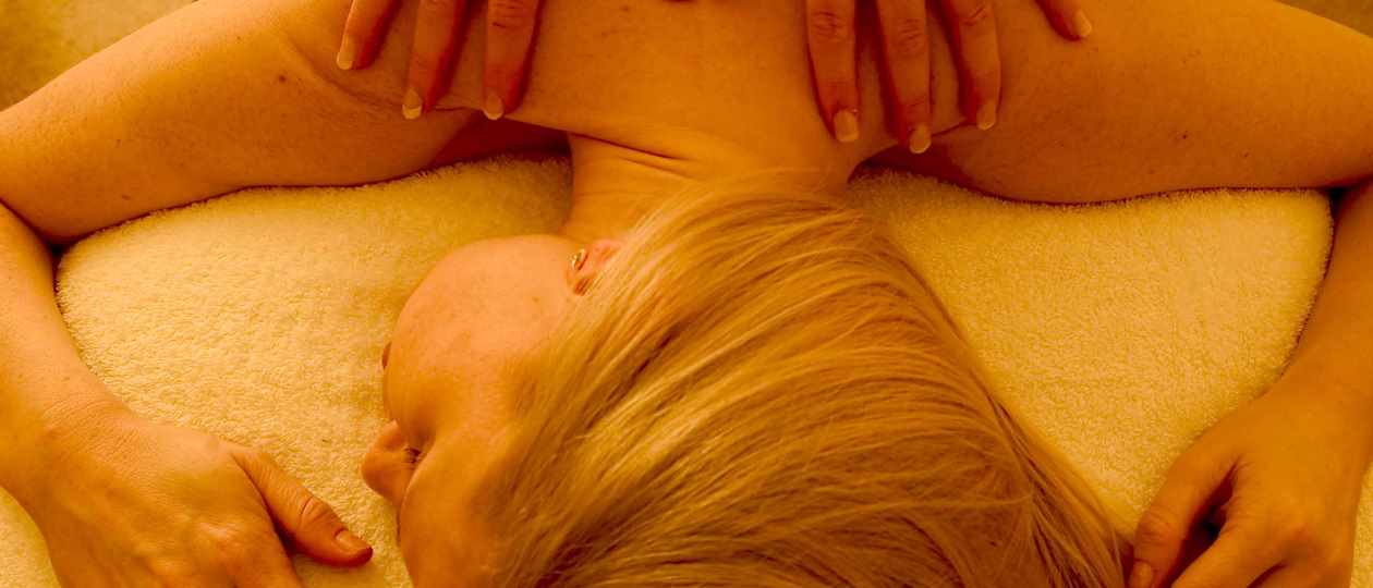 Back massage at Bodysgallen Spa Back massage at Bodysgallen Spa