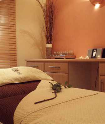 Treatment room at Bodysgallen Spa Treatment room at Bodysgallen Spa