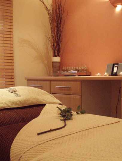 Treatment room at Bodysgallen Spa Treatment room at Bodysgallen Spa