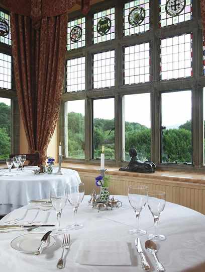 Dining alcove in Bodysgallen Hall Dining Room Dining alcove in Bodysgallen Hall Dining Room