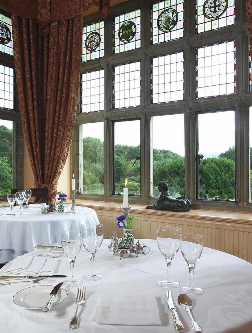 Dining alcove in Bodysgallen Hall Dining Room Dining alcove in Bodysgallen Hall Dining Room