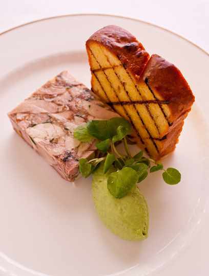 Food shot at Bodysgallen Hall Food shot at Bodysgallen Hall