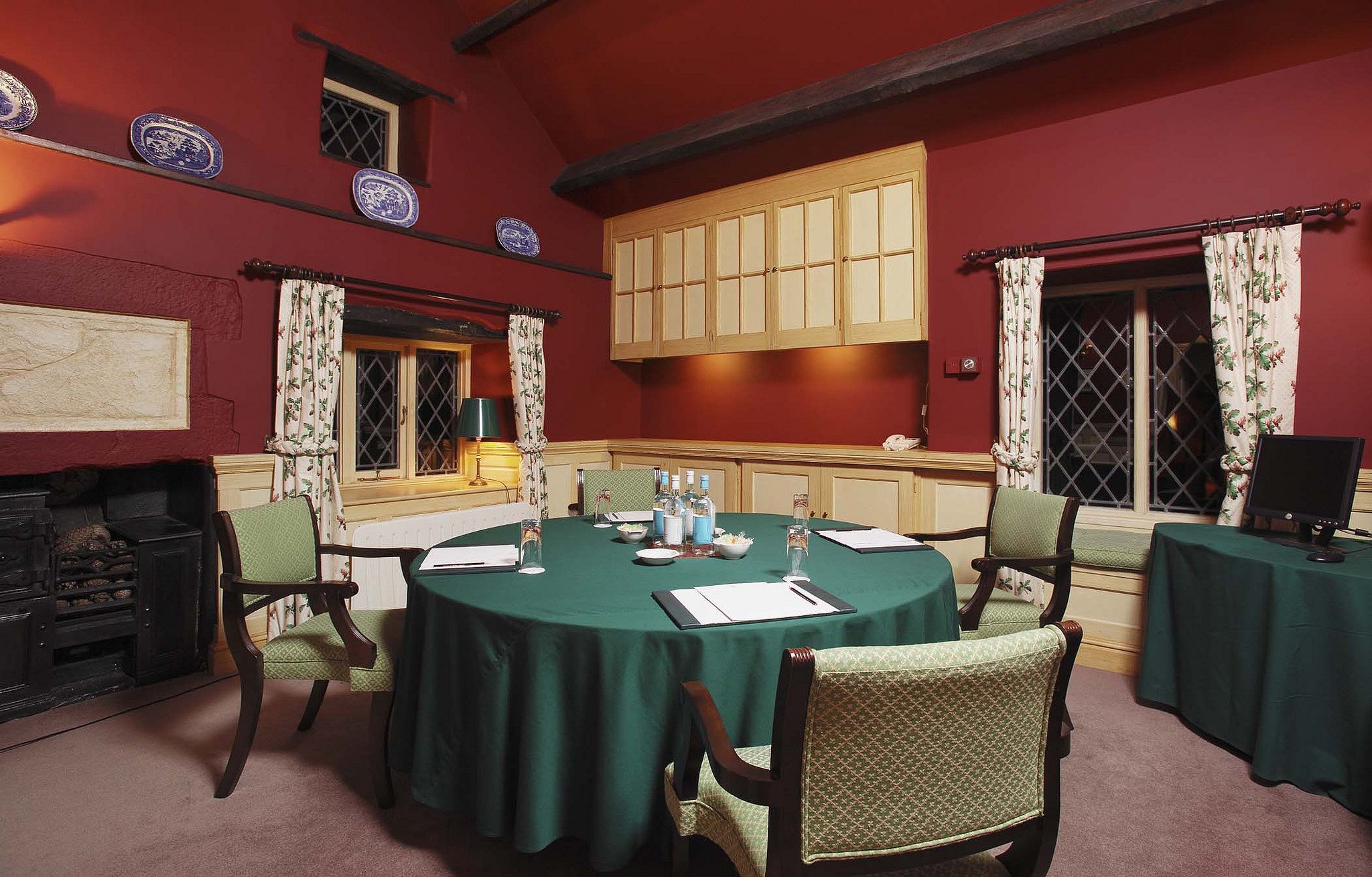 Tack Room meeting set up at Bodysgallen Hall