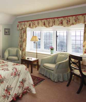 Snowdonia View bedroom at Bodysgallen Hall