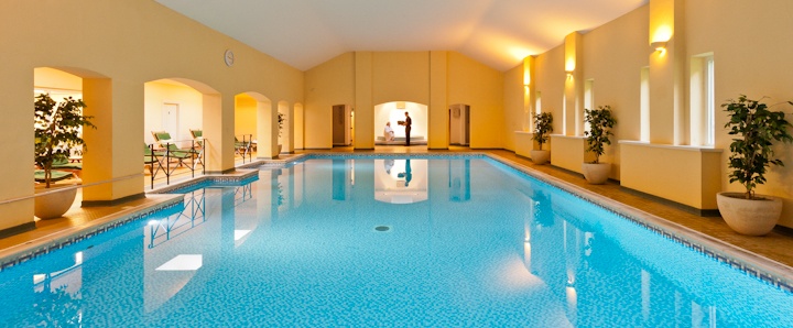 Pool at country House Hotel Spa Bodysgallen Hall North Wales