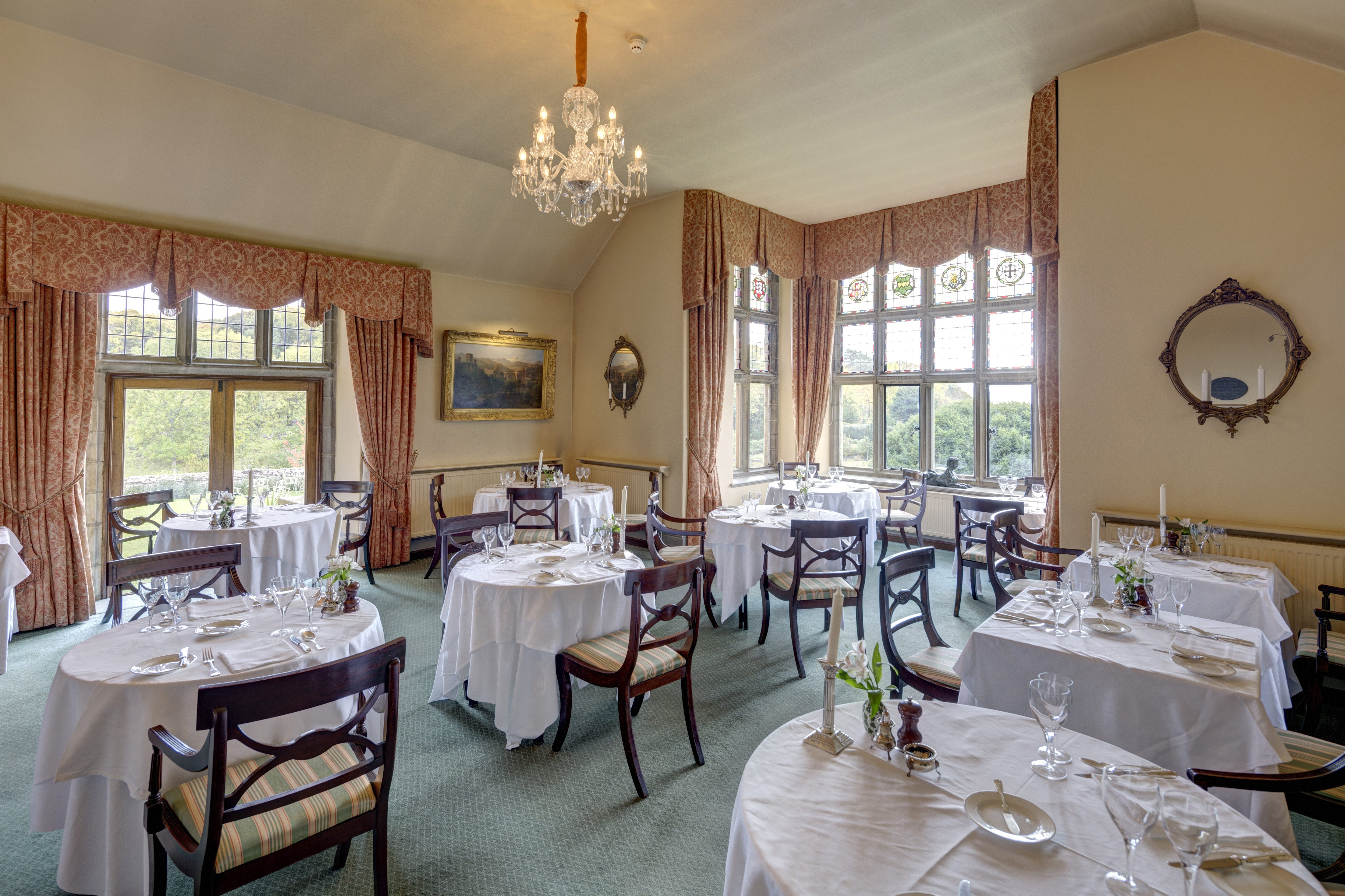 The Dining Room at Bodysgallen Hall