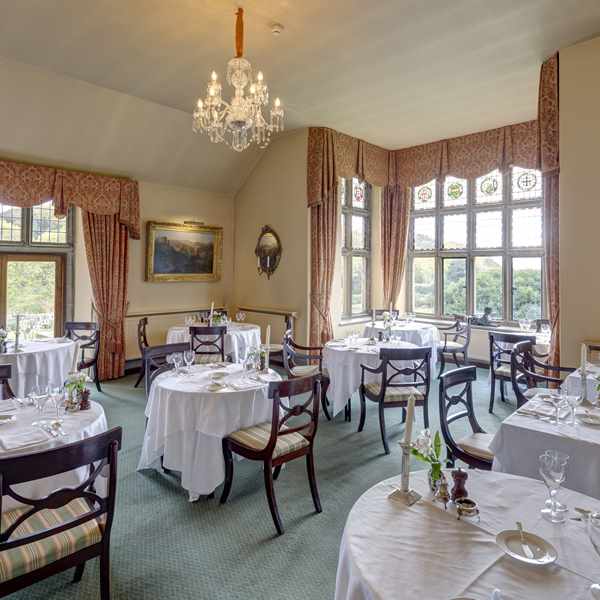 The Dining Room at Bodysgallen Hall