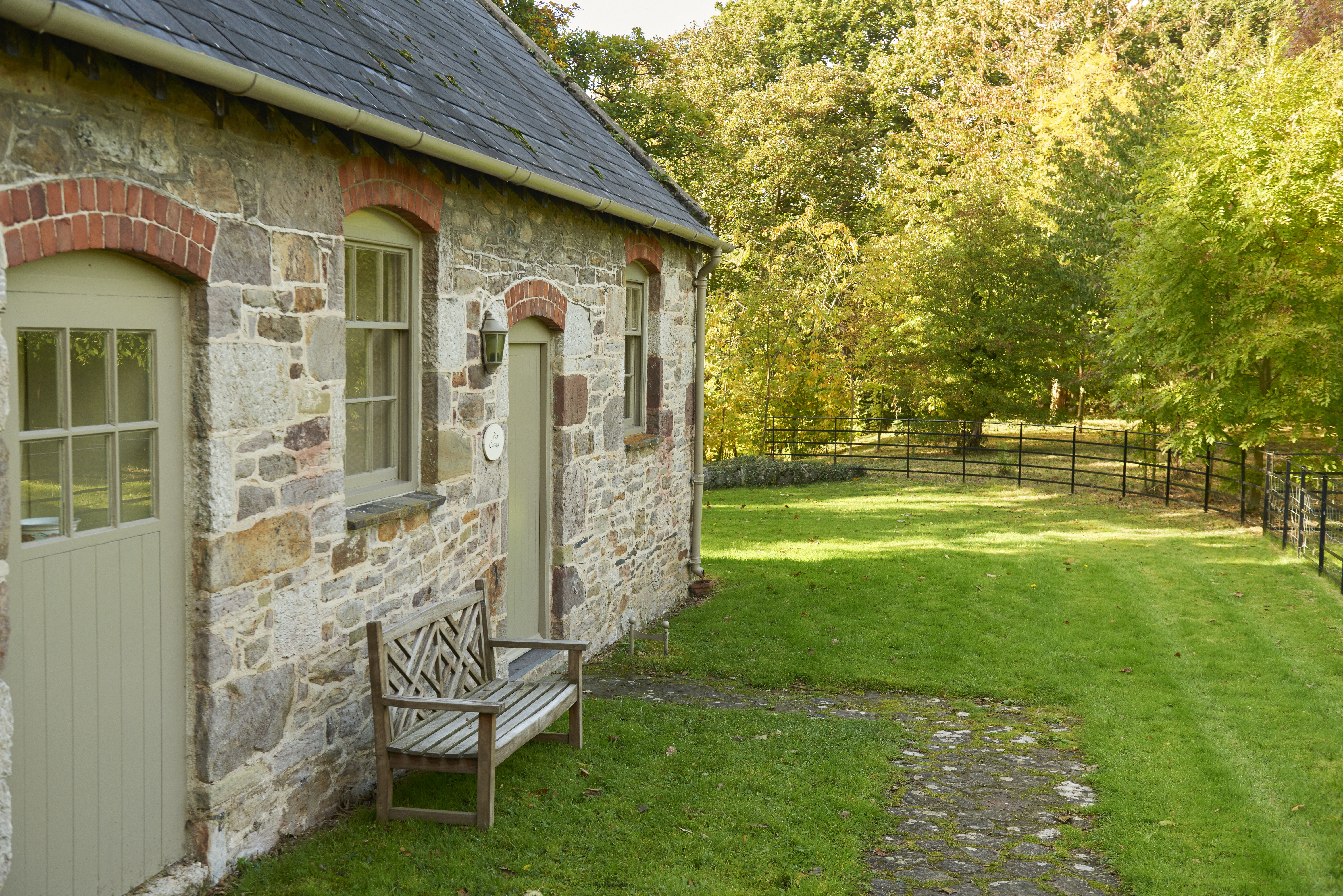 Exterior of Box Cottage at Bodysgallen Hall