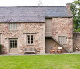 Exterior of The Smithy and Bank Prospect Bodysgallen Spa Cottages Exterior of The Smithy and Bank Prospect Bodysgallen Spa Cottages