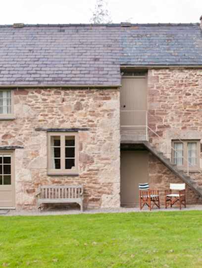 Exterior of The Smithy and Bank Prospect Bodysgallen Spa Cottages Exterior of The Smithy and Bank Prospect Bodysgallen Spa Cottages