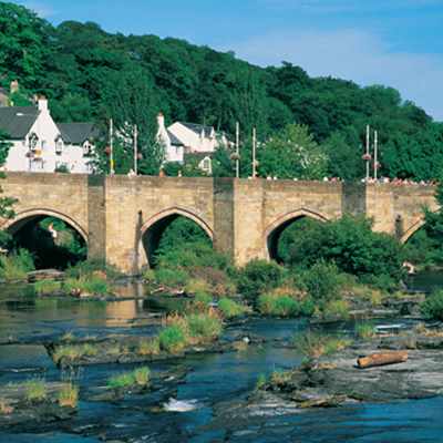 Bridge at Llangollen in North Wales