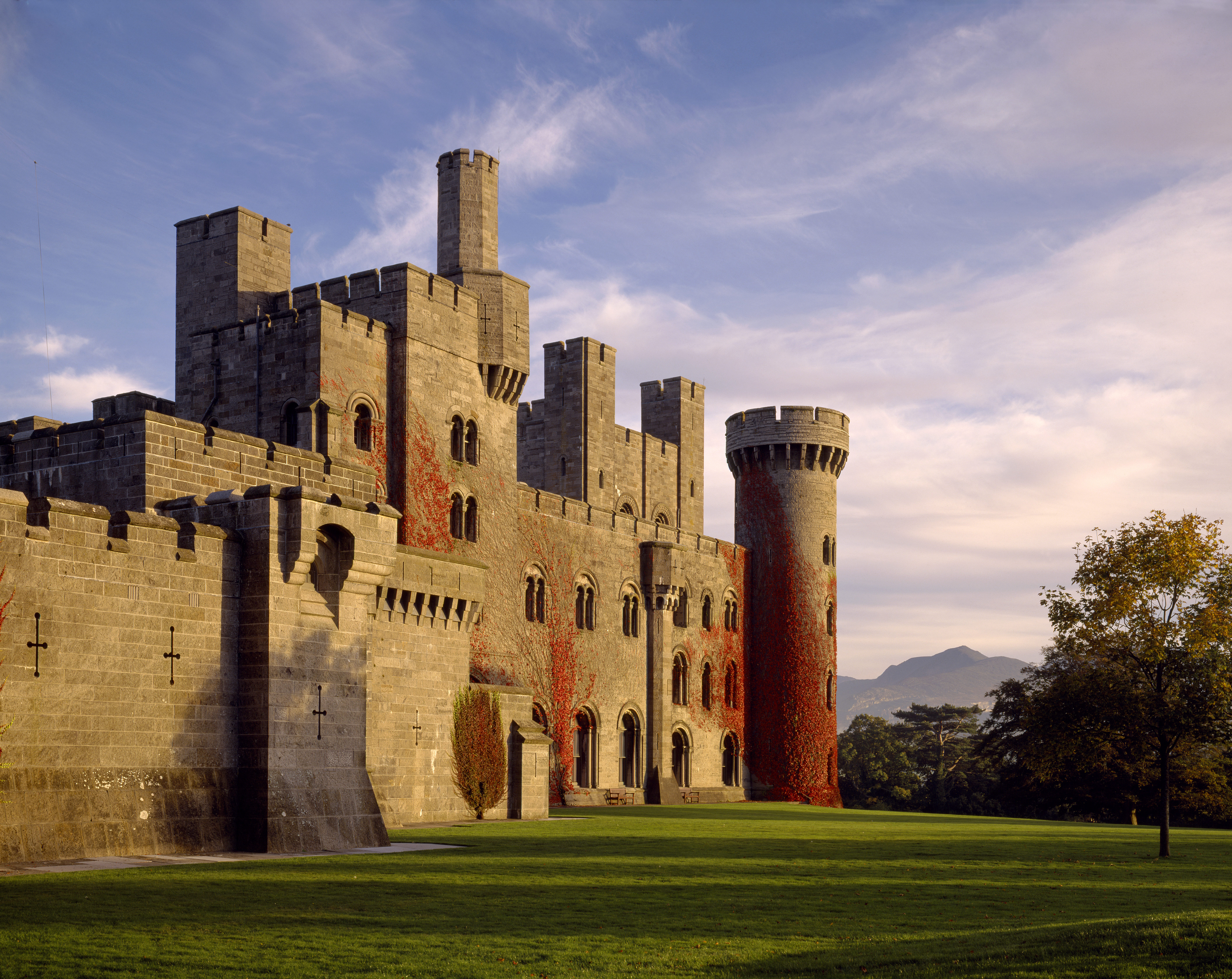 National Trust Penrhyn Castle in North Wales