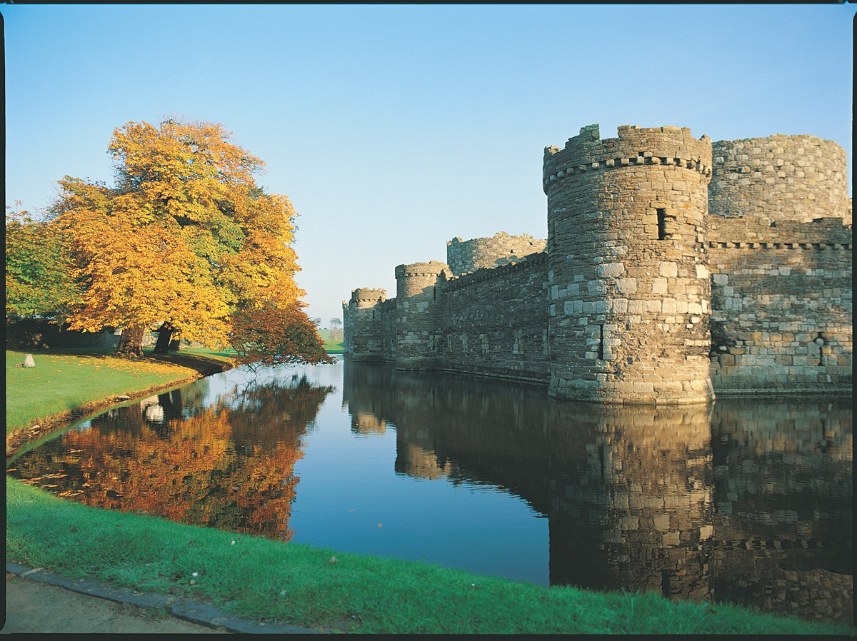 Beaumaris Castle on Anglesey, North Wales