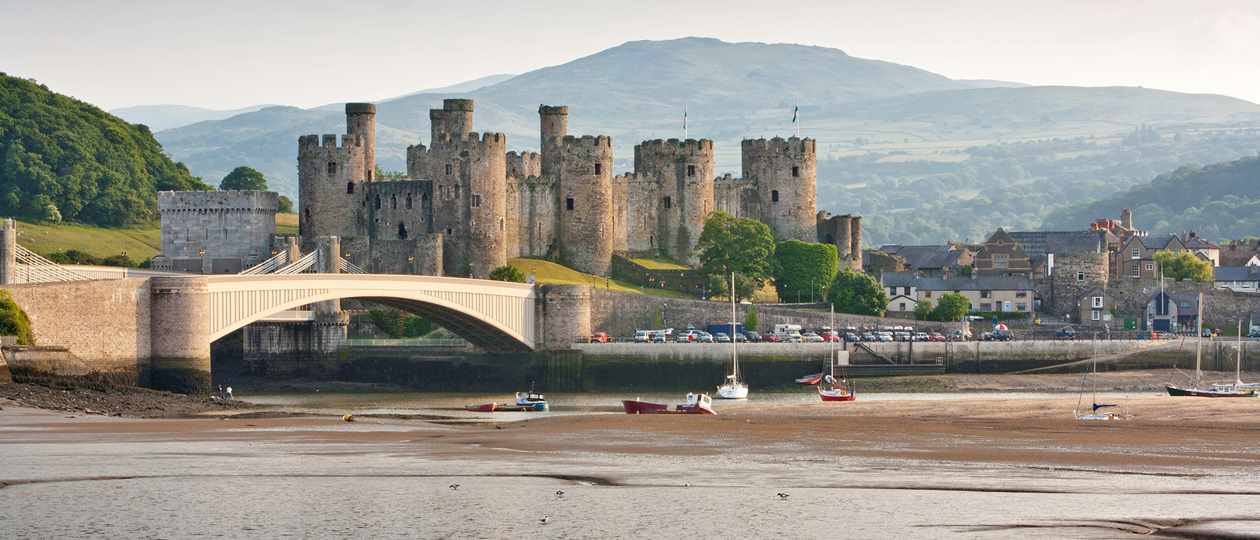 Conwy Castle in North Wales Conwy Castle in North Wales