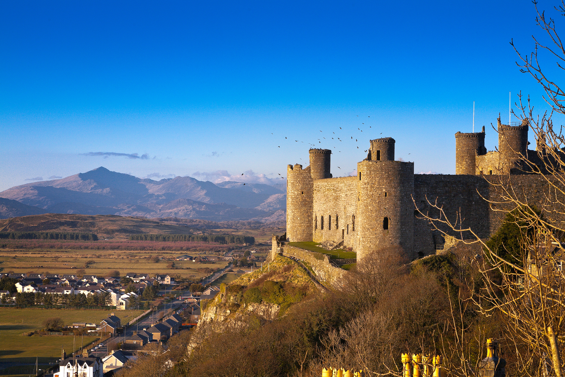 Visit Harlech Castle, North Wales Bodysgallen Hall