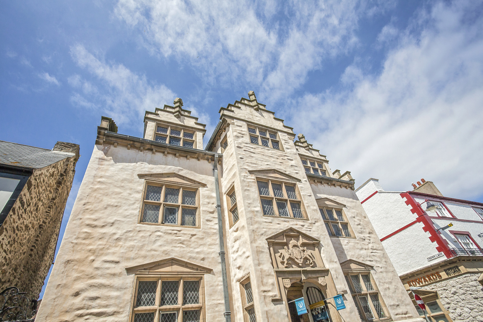 Plas Mawr in Conwy, North Wales
