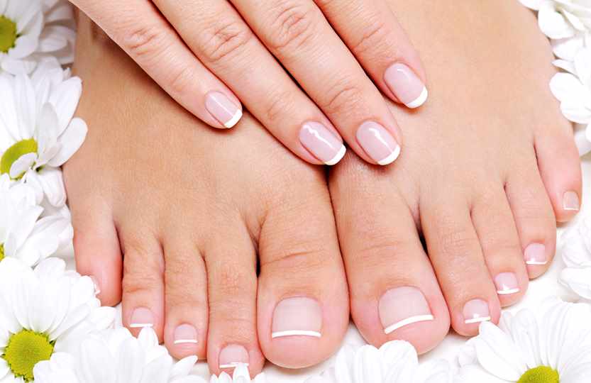 Luxury manicure and pedicure at Middlethorpe Spa